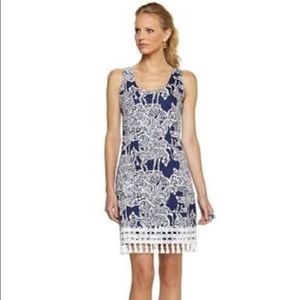 Lilly Pulitzer Shift 'I Herd You' Navy Dress!